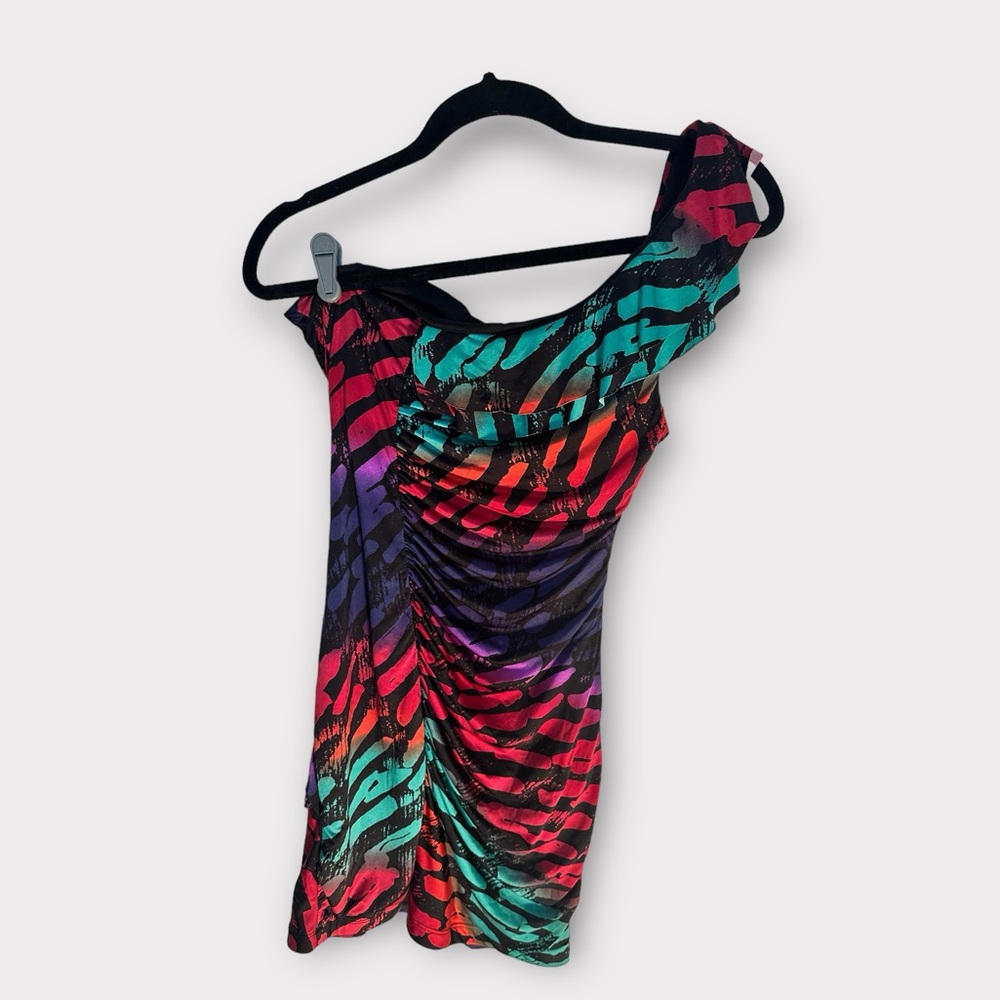 XOXO One Shoulder Party Dress